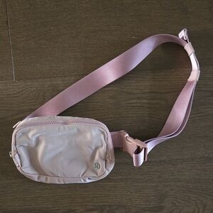 lululemon athletica Dusty Pink Crossbody Belt Bag